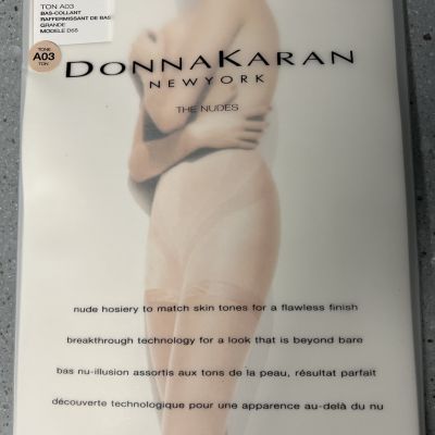 Donna Karan Essential Toners Tone A03 Nude Tall Style D55 New Hosiery The Nudes